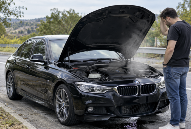 BMW F30のメンテナンスと故障対策を解説する設計図のイメージ